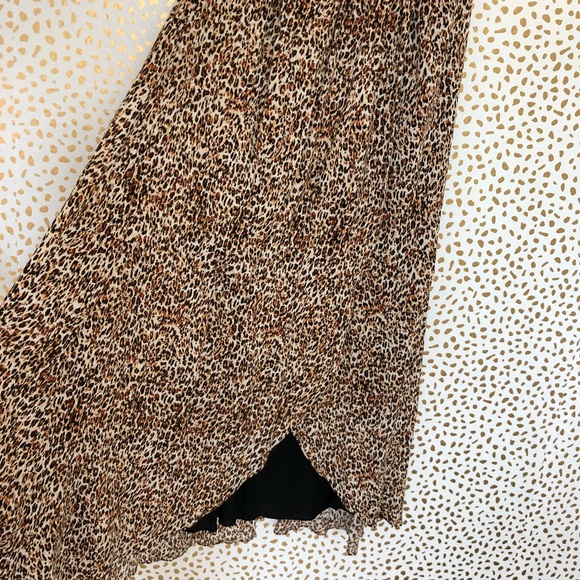 NWT Free People Animal Instincts Halter Maxi Dress - Picture 4 of 8